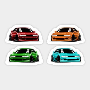 X4 Drifting Car Sticker